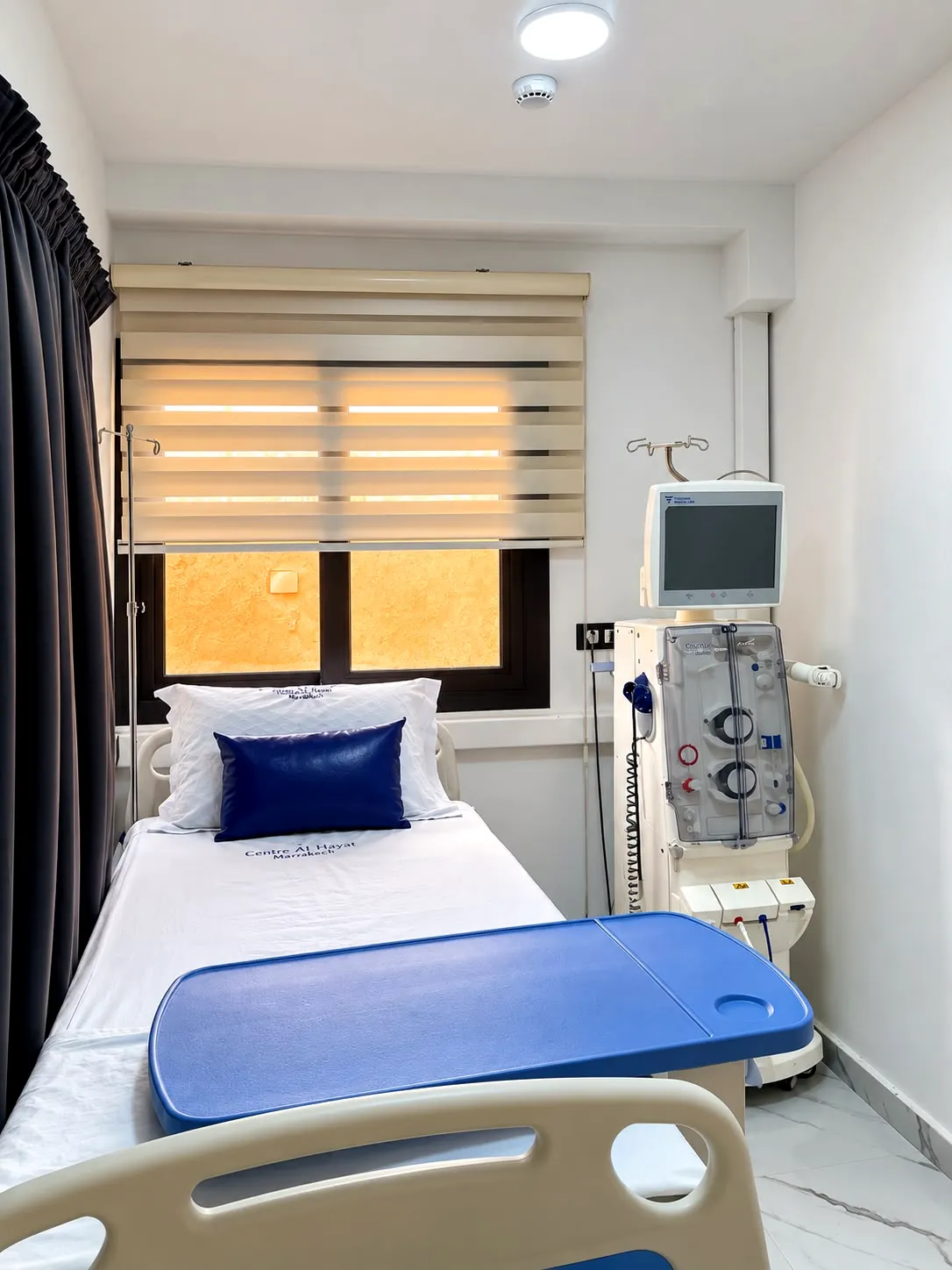Chambre individuelle de dialyse